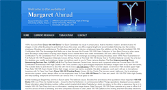 Desktop Screenshot of margaretahmad.com