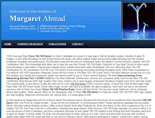 Tablet Screenshot of margaretahmad.com